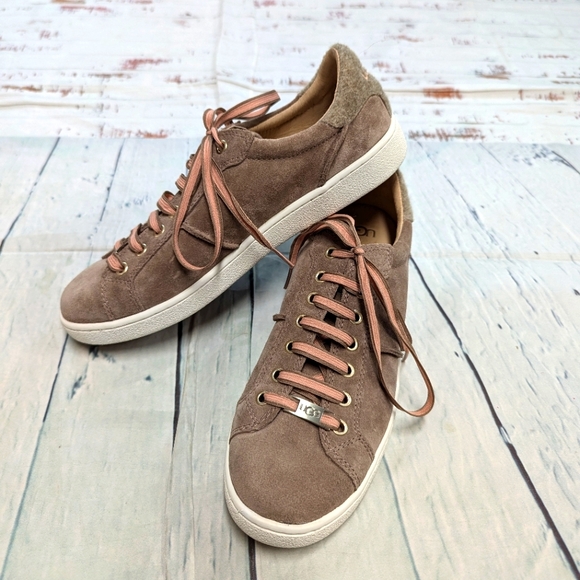 UGG Shoes - UGG Pink Suede Sneakers
